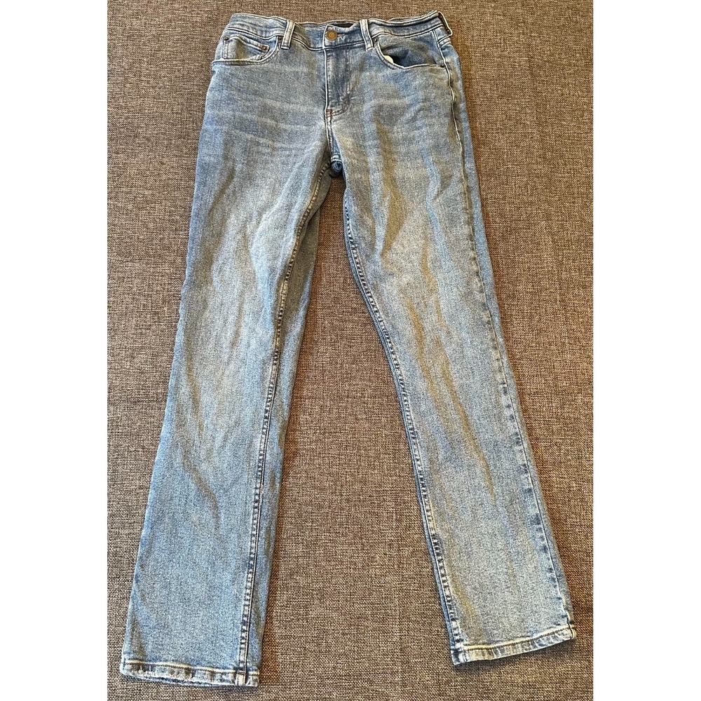 RSQ LIGHT DENIM SLIM STRAIGHT JEANS MENS